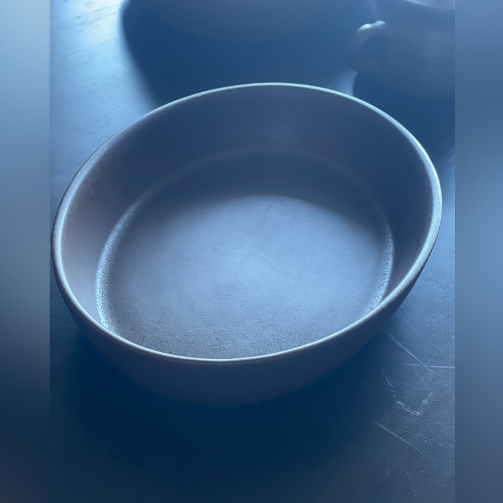Vintage 1960s Denby Langley oval roasting dish Sherwood collection